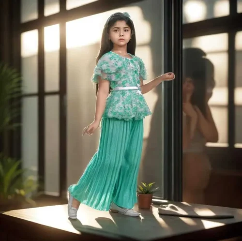 KIDSCUTE Girls Casual Top Pant - Image 4