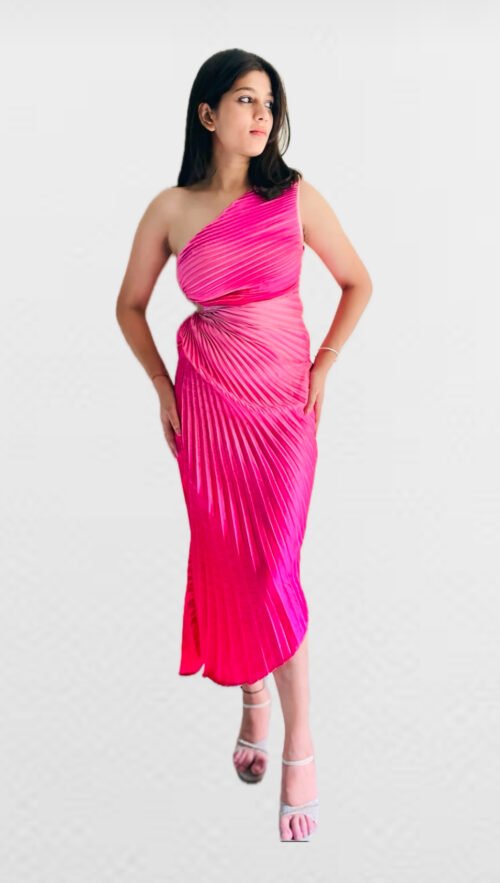 One shoulder bodycon dress - Image 5