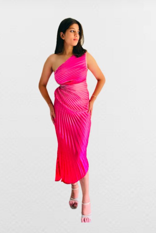 One shoulder bodycon dress - Image 3
