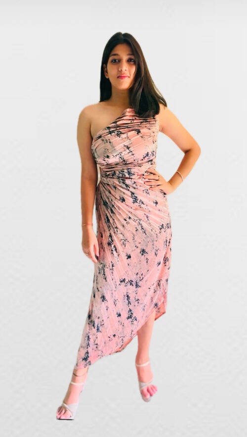 One shoulder bodycon dress