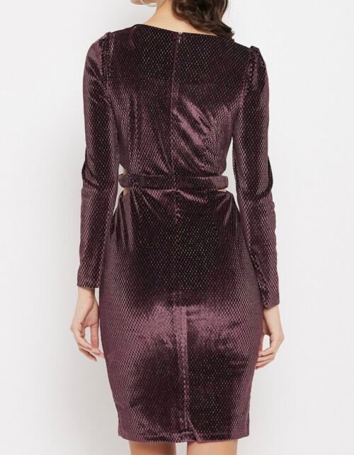 Madame long sleeves party wear dress - Image 5