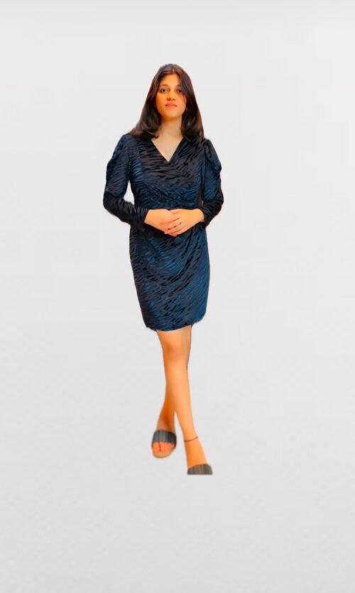 Blue Bodycon Dress