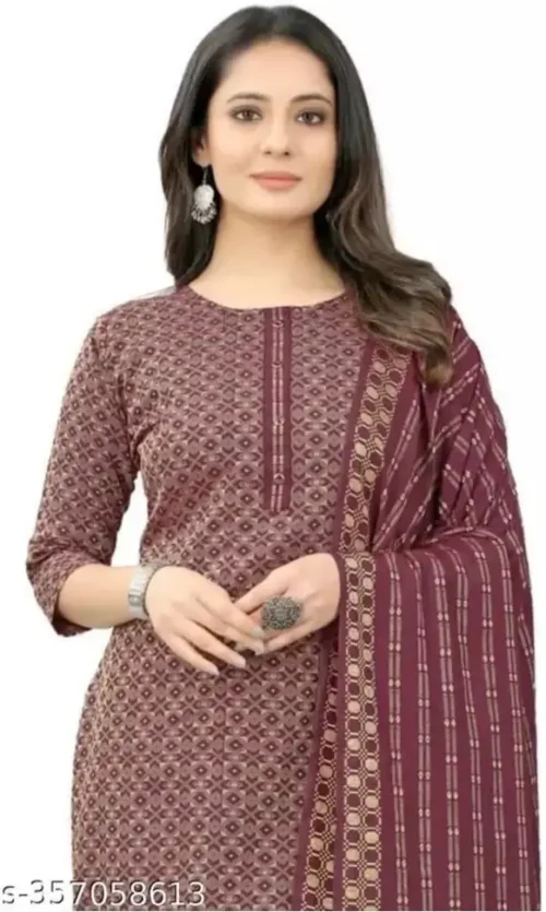 Kurta, Salwar & Dupatta Set - Image 3