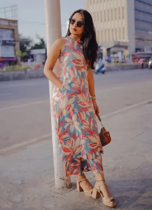 Women Kurta and Palazzo Set